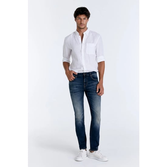 Cup of Joe Lance heren straight-fit jeans dark blue - Image 4