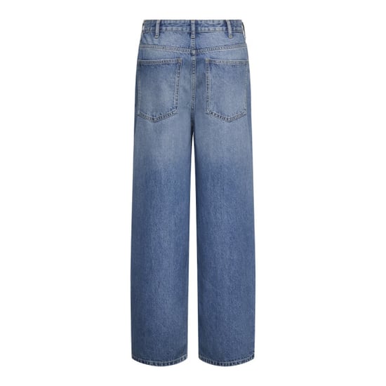 Only Onlanber kw asym oversiz baggy dnm tai blue denim - Image 2