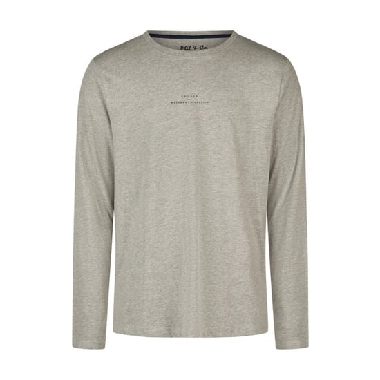 Phil & Co Heren pyjama set lang grijs gestreept - Image 3