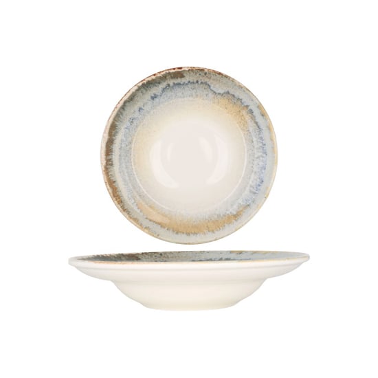 Bonna Pastabord knidos porselein 27 cm (400cc) set van 2 - Image 1