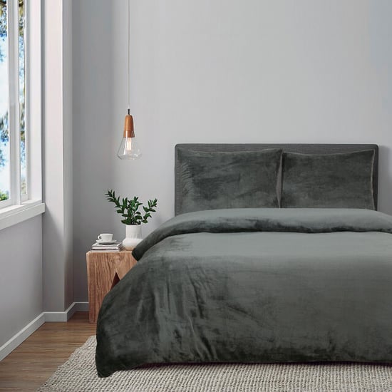 Phlox Dekbedovertrek flanel fleece tweepersoons 200x220 cm + 2 kussenslopen - - Image 2