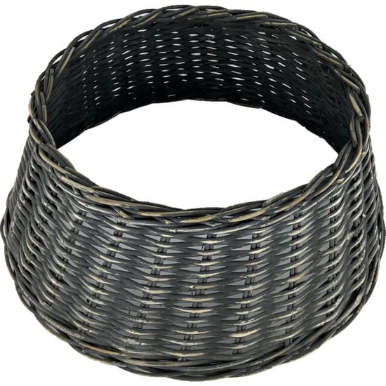 WDMT Rattan kerstboomrok ø 65 x 26 cm zwart - Image 4