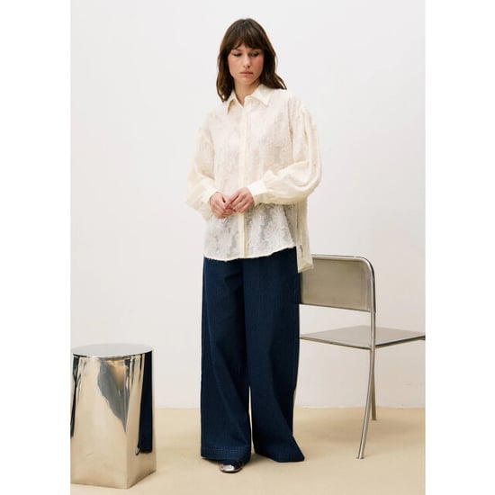 FRNCH Candi blouse pailletten creme - Image 2