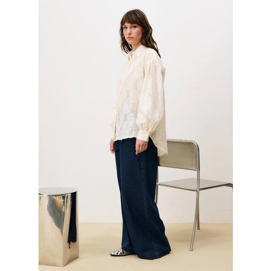 FRNCH Candi blouse pailletten creme - Image 3