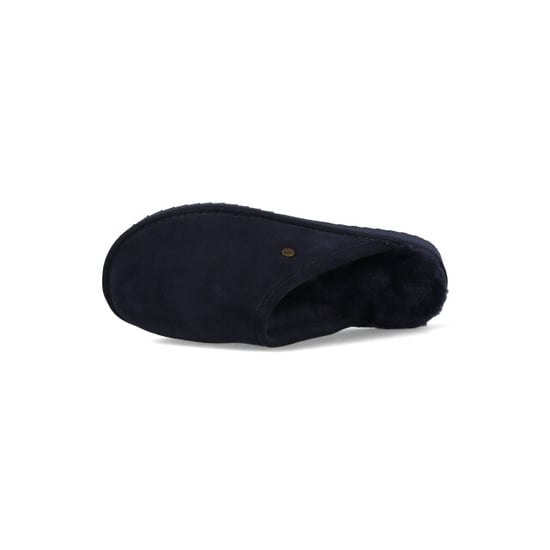 Warmbat Classic dk.navy heren pantoffel (open hiel) - Image 3