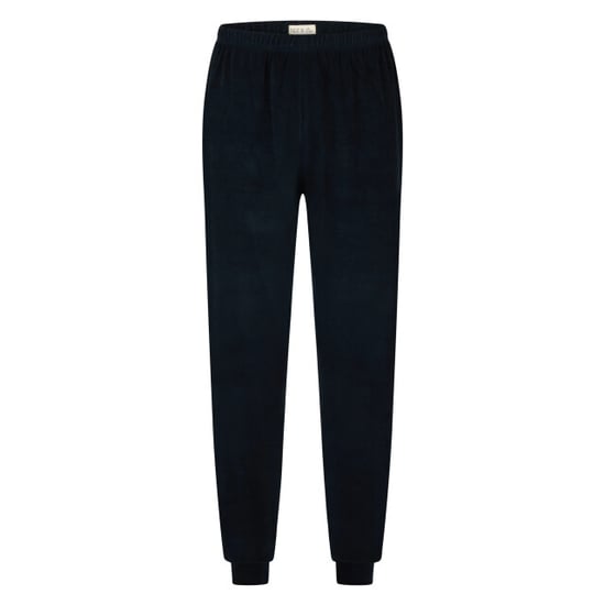 Phil & Co Heren winter pyjama set lang badstof donker gestreept - Image 2