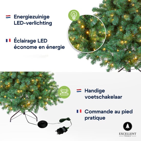 Excellent Trees Kerstboom ® led stavanger green 180 cm met verlichting nu met - Image 5