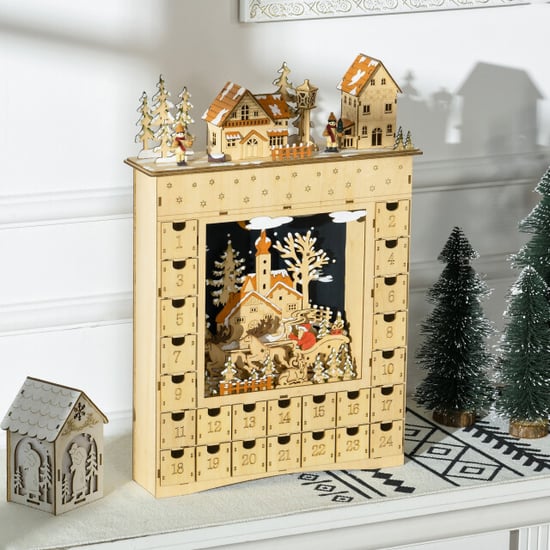 4goodz Adventskalender met led-verlichting 24 laden 36x52 cm - Image 6