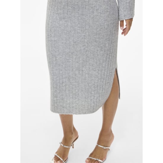 Vila Ssia rollneck ls knit dress licht - Image 2