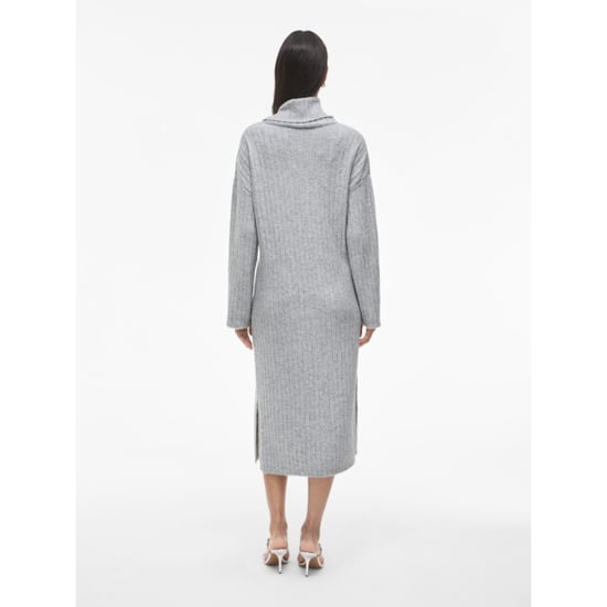 Vila Ssia rollneck ls knit dress licht - Image 3