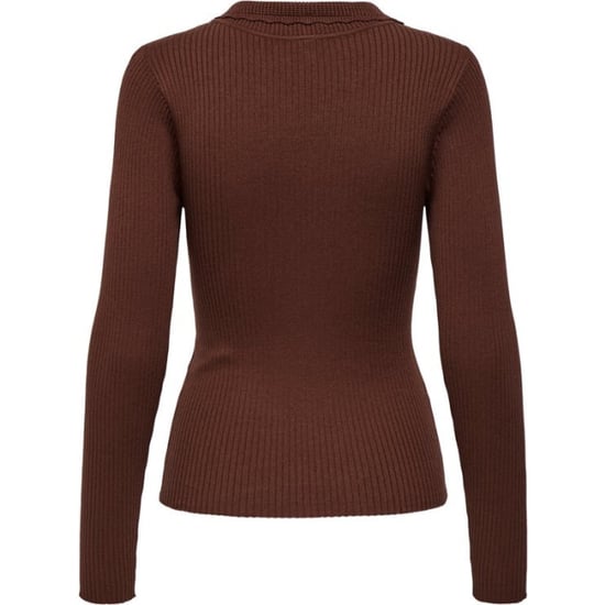 Jacqueline de Yong Jdyada ls collar pullover knt bordeaux - Image 2