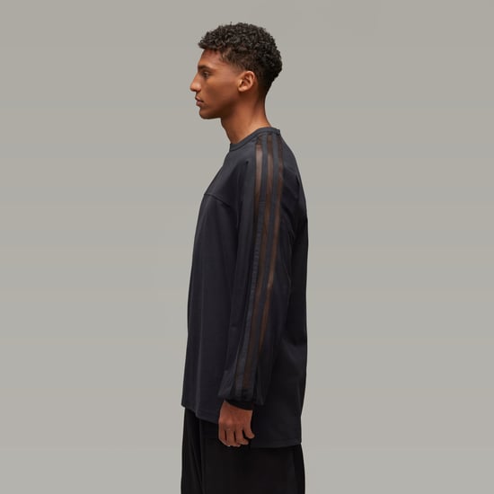 Y-3 Mesh Stripes Long Sleeve Tee - Image 3