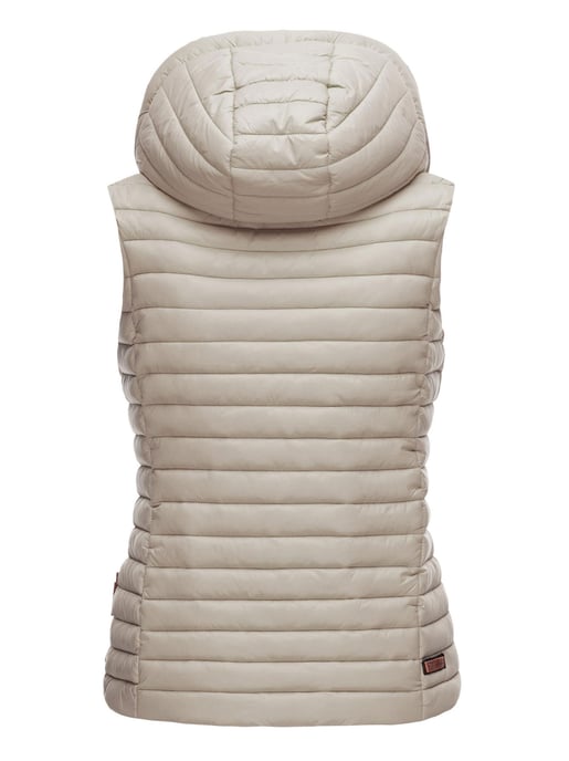 Navahoo Dames Gewatteerde Bodywarmer Shadaa – Lichte Weste met Afneembare Capuchon - Image 4