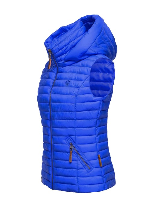 Navahoo Dames Gewatteerde Bodywarmer Shadaa – Lichte Weste met Afneembare Capuchon - Image 3