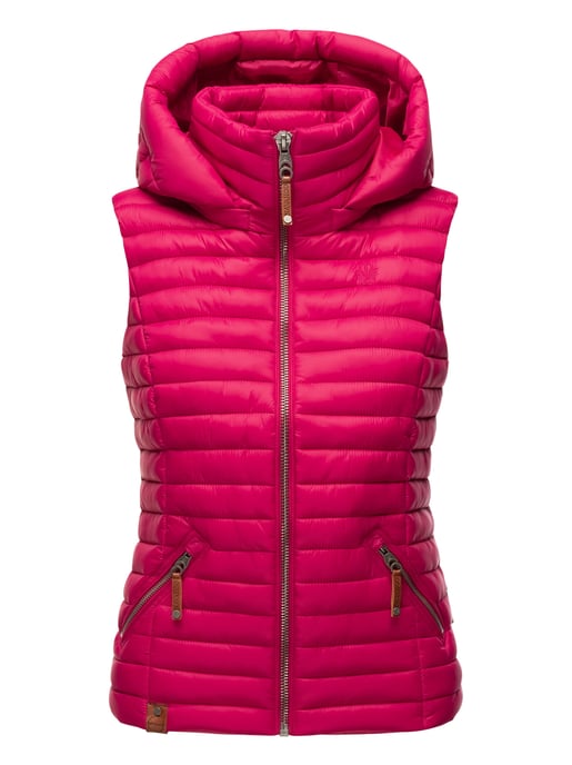 Navahoo Dames Gewatteerde Bodywarmer Shadaa – Lichte Weste met Afneembare Capuchon - Image 2