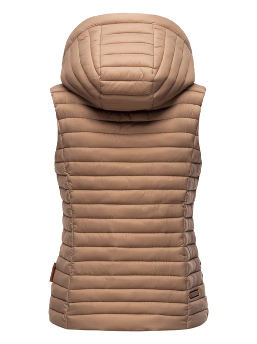 Navahoo Dames Gewatteerde Bodywarmer Shadaa – Lichte Weste met Afneembare Capuchon - Image 4