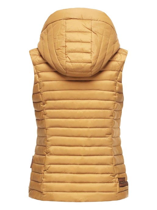 Navahoo Dames Gewatteerde Bodywarmer Shadaa – Lichte Weste met Afneembare Capuchon - Image 4