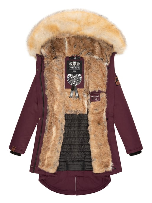 Navahoo Dam Vinterjacka Bombi – Premium Kollektion med Avtagbar Fuskpäls-krage - Image 6