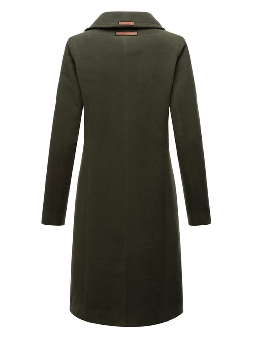 Navahoo Dames Trenchcoat Wooly – Premium Wintermantel met Elegante Pasvorm - Image 5
