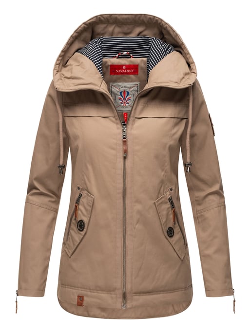 Navahoo Women’s Transitional Jacket Wekoo – Lightweight Cotton Jacket with Hood - Image 1