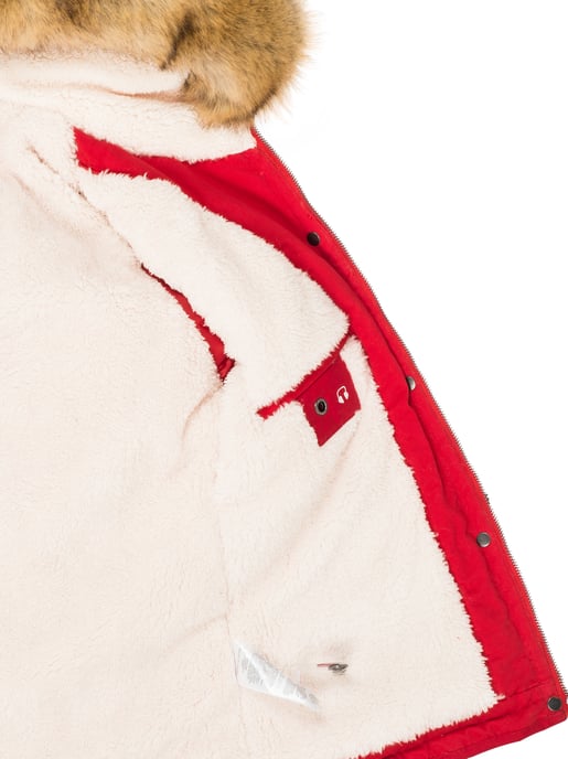 Navahoo Dam Vinterjacka Pearl – Kort Parkas med Teddyfoder & Avtagbar Fuskpälskrage - Image 4