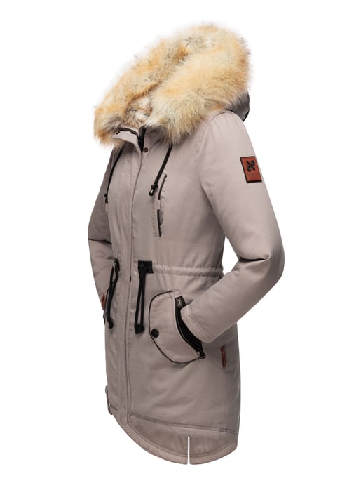 Navahoo Dam Vinterjacka Bombi – Premium Kollektion med Avtagbar Fuskpäls-krage - Image 5