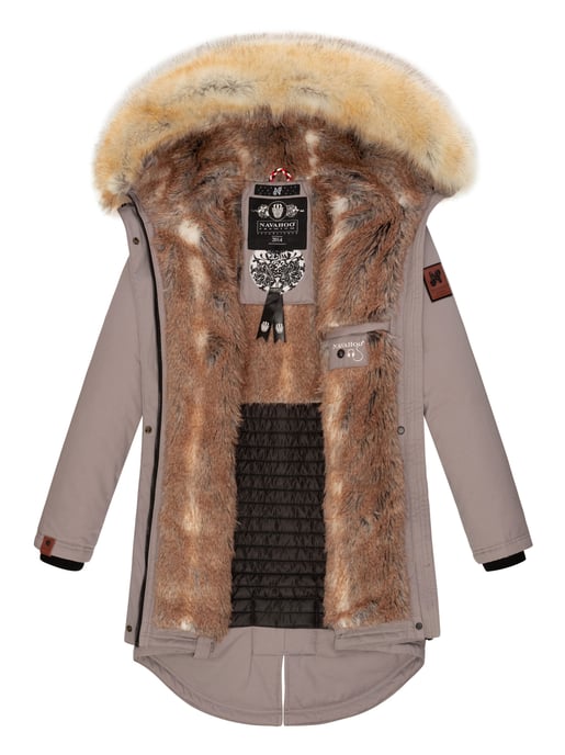 Navahoo Dam Vinterjacka Bombi – Premium Kollektion med Avtagbar Fuskpäls-krage - Image 6