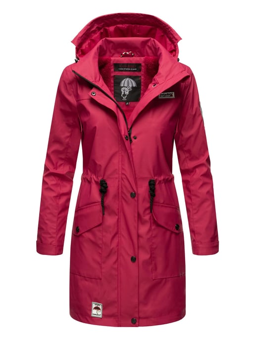 Navahoo Women’s Raincoat Deike – Water-Repellent with Detachable Hood - Image 1