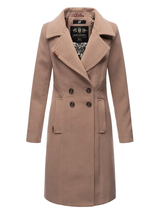 Navahoo Women’s Trenchcoat Wooly – Premium Winter Coat with Elegant Fit - Image 1