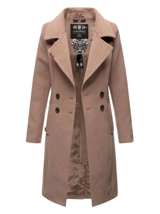 Navahoo Women’s Trenchcoat Wooly – Premium Winter Coat with Elegant Fit - Image 2