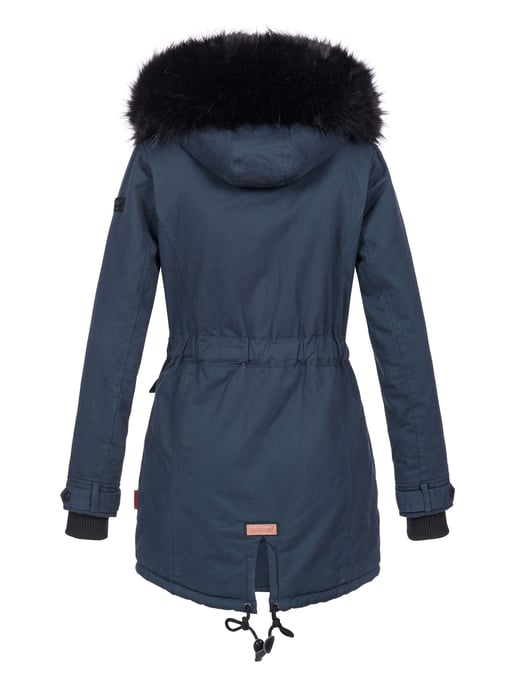 Navahoo Women’s Winter Jacket Luluna – With Teddy Fleece & Detachable Faux Fur Collar - Image 3