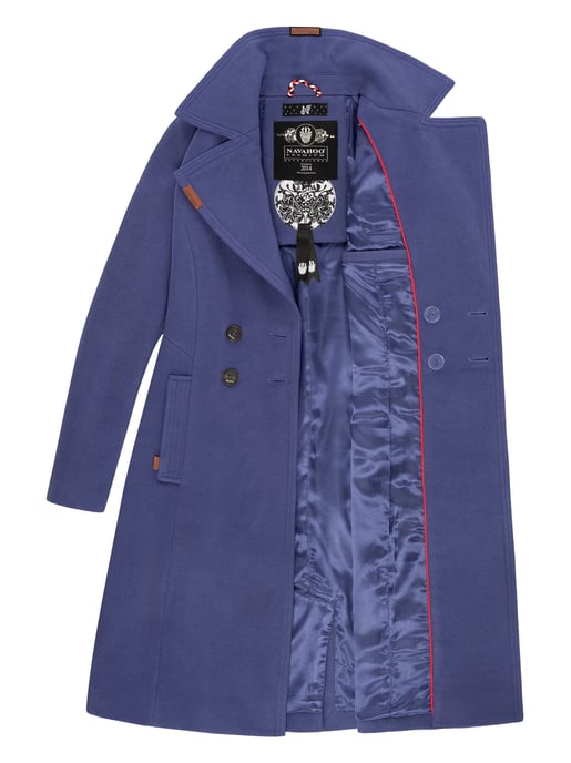 Navahoo Dames Trenchcoat Wooly – Premium Wintermantel met Elegante Pasvorm - Image 5