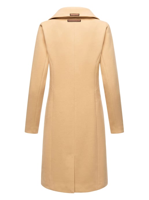 Navahoo Dames Trenchcoat Wooly – Premium Wintermantel met Elegante Pasvorm - Image 4