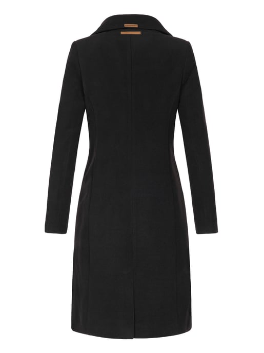 Navahoo Dames Trenchcoat Wooly – Premium Wintermantel met Elegante Pasvorm - Image 3