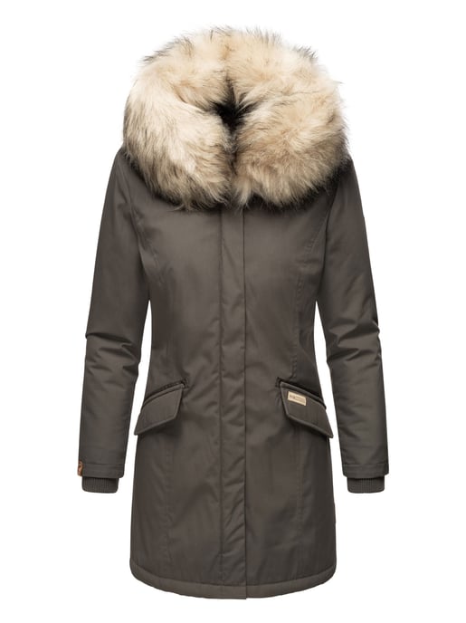 Navahoo Dam Vinterparka Cristal – Premium Kollektion med Avtagbar Fuskpäls - Image 2