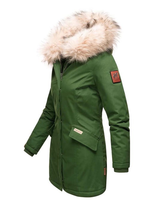 Navahoo Dam Vinterparka Cristal – Premium Kollektion med Avtagbar Fuskpäls - Image 3