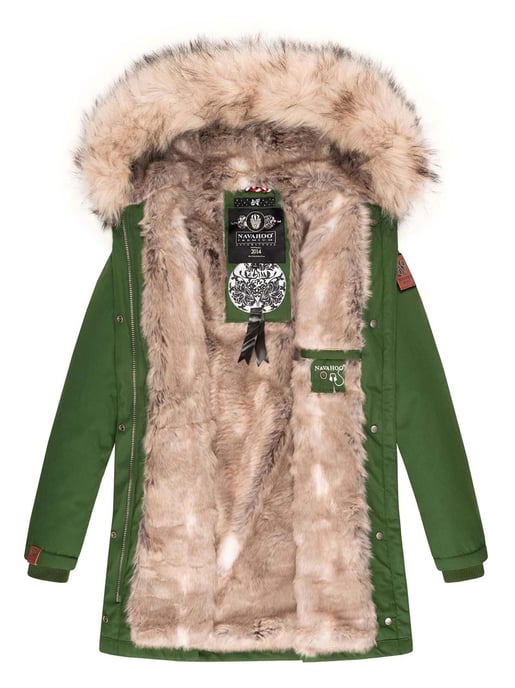 Navahoo Dam Vinterparka Cristal – Premium Kollektion med Avtagbar Fuskpäls - Image 5