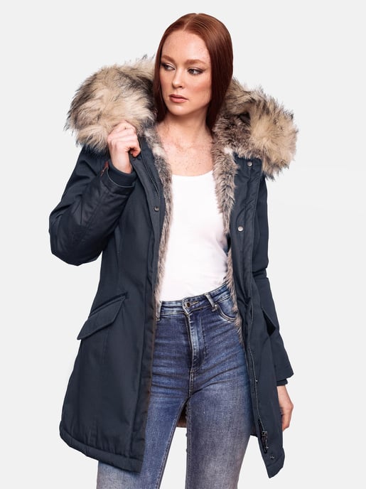Navahoo Dam Vinterparka Cristal – Premium Kollektion med Avtagbar Fuskpäls - Image 5