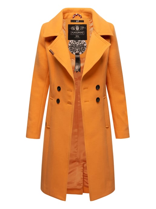 Navahoo Dames Trenchcoat Wooly – Premium Wintermantel met Elegante Pasvorm - Image 2
