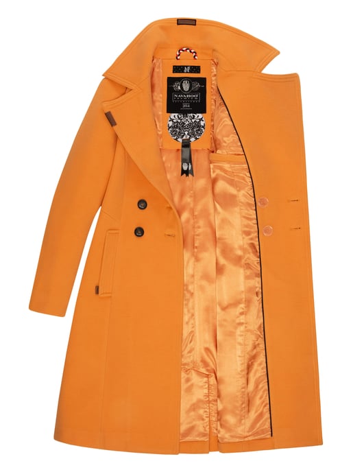 Navahoo Dames Trenchcoat Wooly – Premium Wintermantel met Elegante Pasvorm - Image 6