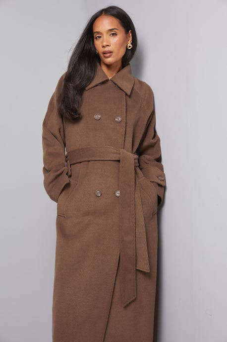 Maxi Double Breasted Car Coat - Image 2