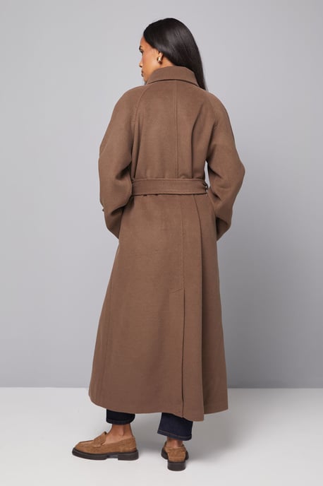Maxi Double Breasted Car Coat - Image 3