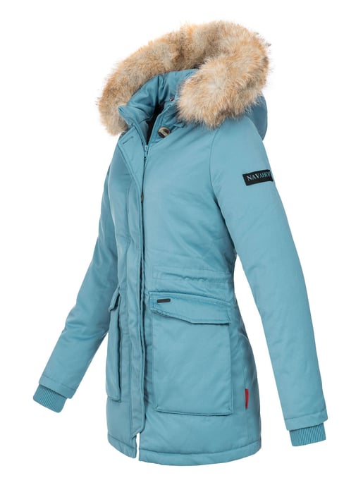Navahoo Dames Winterjas Schneeengel – Warm, Waterafstotend & Met Afneembare Bontkraag - Image 2