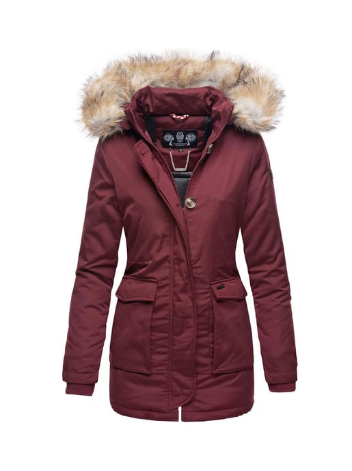 Navahoo Dames Winterjas Schneeengel – Warm, Waterafstotend & Met Afneembare Bontkraag - Image 1