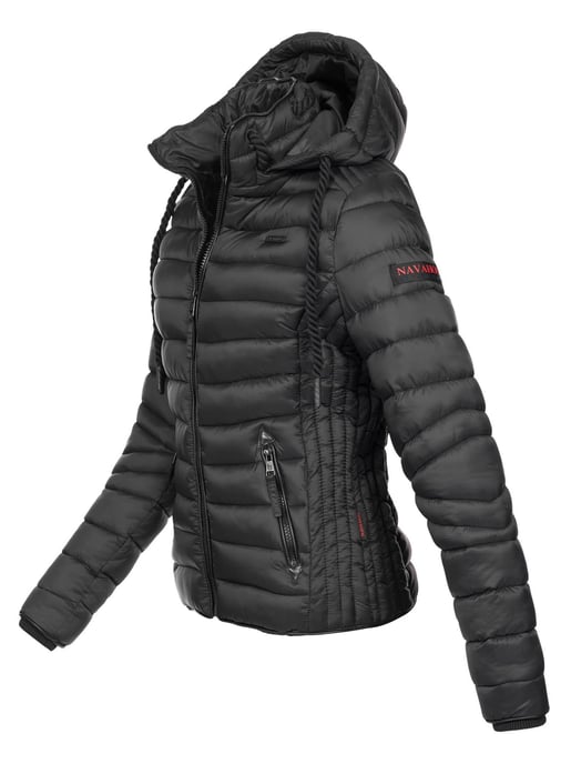 Navahoo Dames Gewatteerde Jas Lulana – Licht, Trendy & Afneembare Capuchon - Image 3