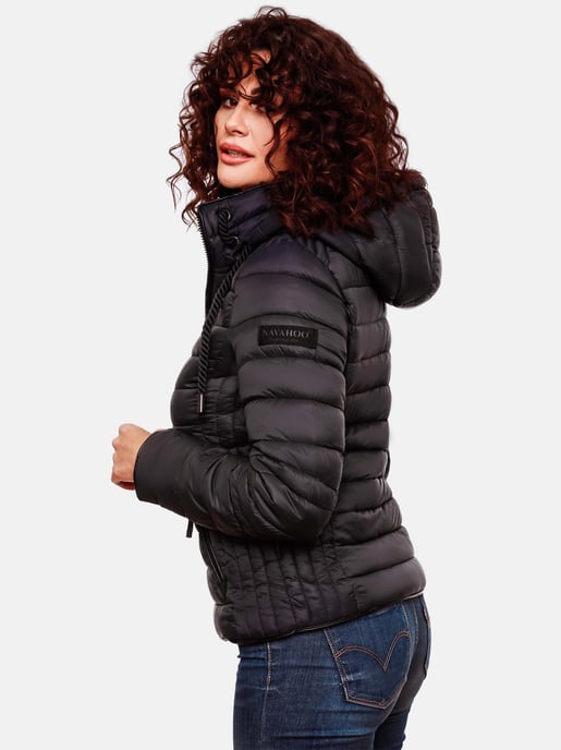 Navahoo Dames Gewatteerde Jas Lulana – Licht, Trendy & Afneembare Capuchon - Image 6