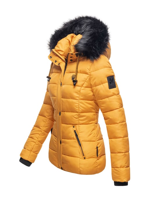 Navahoo Dam Quiltad Jacka Zuckerbiene – Varm, Stilfull & Med Teddyfoder och Huva - Image 2