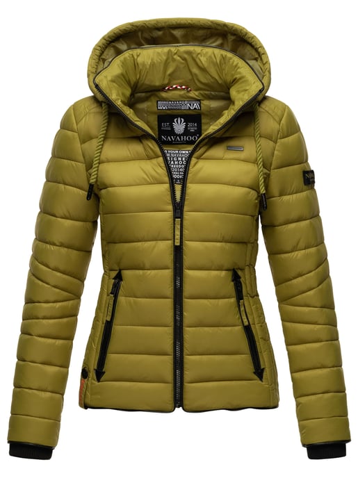 Navahoo Dames Gewatteerde Jas Lulana – Licht, Trendy & Afneembare Capuchon - Image 1