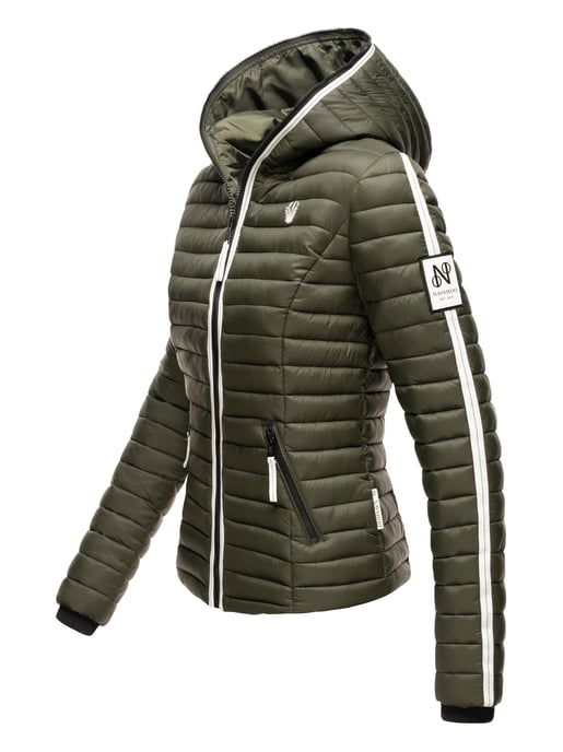 Navahoo Dames Gewatteerde Jas Kimuk Princess – Licht, Modern & Met Capuchon - Image 3