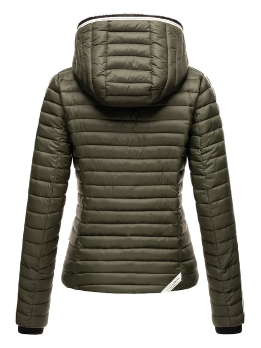 Navahoo Dames Gewatteerde Jas Kimuk Princess – Licht, Modern & Met Capuchon - Image 4